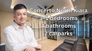 (RENTED) Concerto North Kiara 1876 sqft, 3+1r, 4b