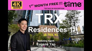 TRX Residences @ TRX, KL: MY's financial hub, 2nd tallest tower & coolest shopping, at your doorstep
