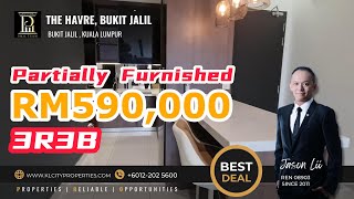 The Havre Bukit Jalil Condo For Sale 3R3B