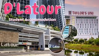 Student Accommodation Tour Vlog |D’Latour | 7-Minute Walk to Taylor’s University