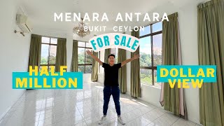 [Menara Antara @ Bukit Ceylon] For Sale - 1400sf with 2 Room and KL Tower View.