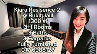 Kiara Residence 2 fully Renovated ( 1300 sf ) for Rent