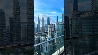 Breathtaking skyline views from the 37th floor at The Manor Kuala Lumpur.