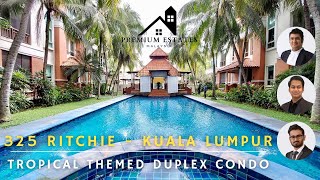 For Rent (WTL) | 325 Persiaran Ritchie - Kuala Lumpur, Malaysia | Tropical Themed Duplex Condominium