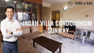 Indah Villa Condominium Sunway For Sale 2 rooms 2 bathroom Opposite Sunway Pyramid