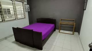 Bilik medium queen bed, male unit, Suriamas Condominium, Bandar Sunway