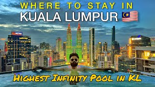 Luxury Stay in Kuala Lumpur | Eaton Residences Infinity Pool | Malaysia–Phuket Vlog Part 4