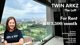 Twin Arkz, Bukit Jalil | 1521sqft Duplex Loft Green Living! 2km to Pavilion Bukit Jalil