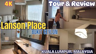 Lanson Place Bukit Ceylon Residence - Tour & Review [4K] | Shiela Piet