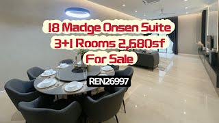 18 Madge Onsen Suite U Thant 3+1 Rooms 4 Baths 2,680sf Bathtub Freehold For SALE