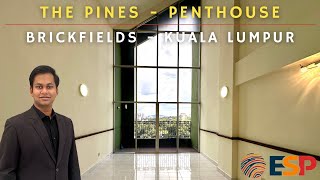 For Sale RM830k | The Pines Condominium - Brickfields, Kuala Lumpur | Duplex Penthouse | Freehold