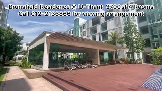 Brunsfield Residence @ U-Thant 3700sf 4 Rooms 4 Bathrooms Partial Furnished For Rent