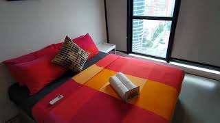 The Establishment @ Bangsar. 2 rooms plus a loft 828 sq ft.With balcony. Fully furnished.