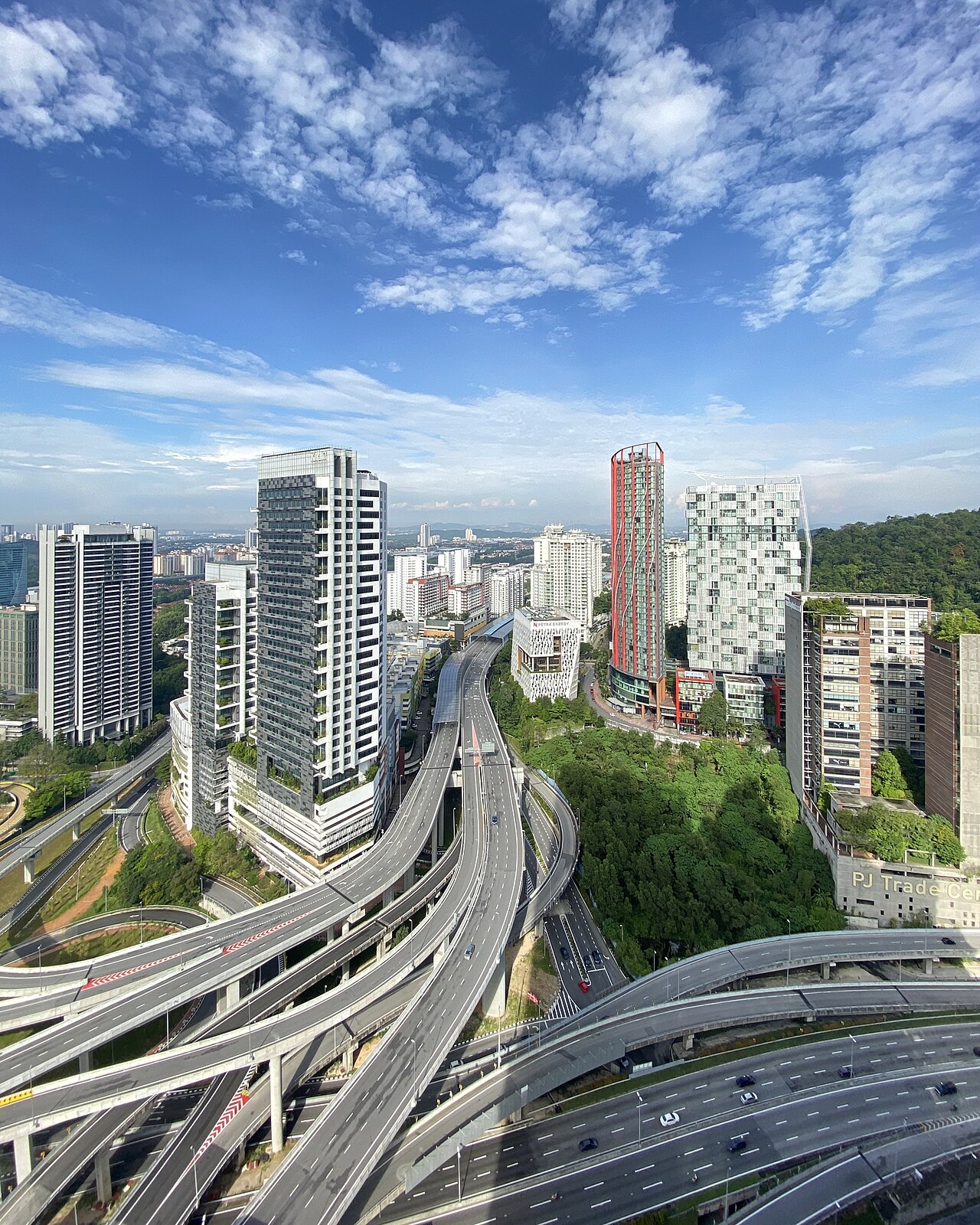 The Damansara Perdana (PJU 8) skyline